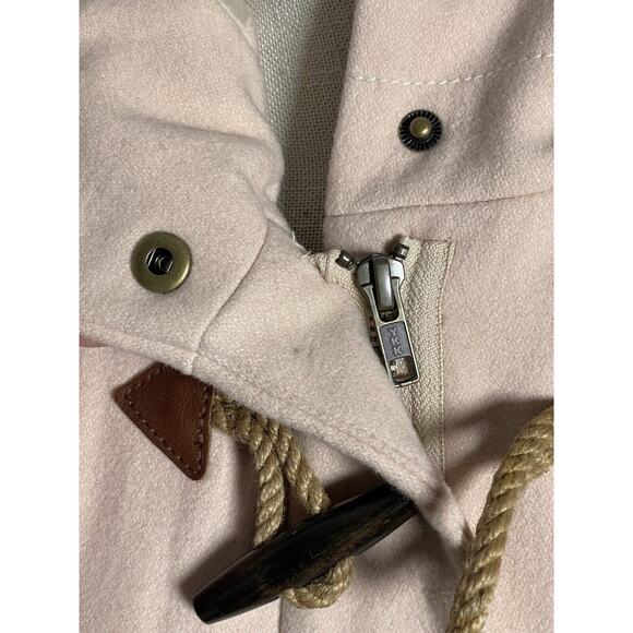 J. Crew Soft Pink Wool Toggle Coat Size 2 $349 Rare - Picture 5 of 9